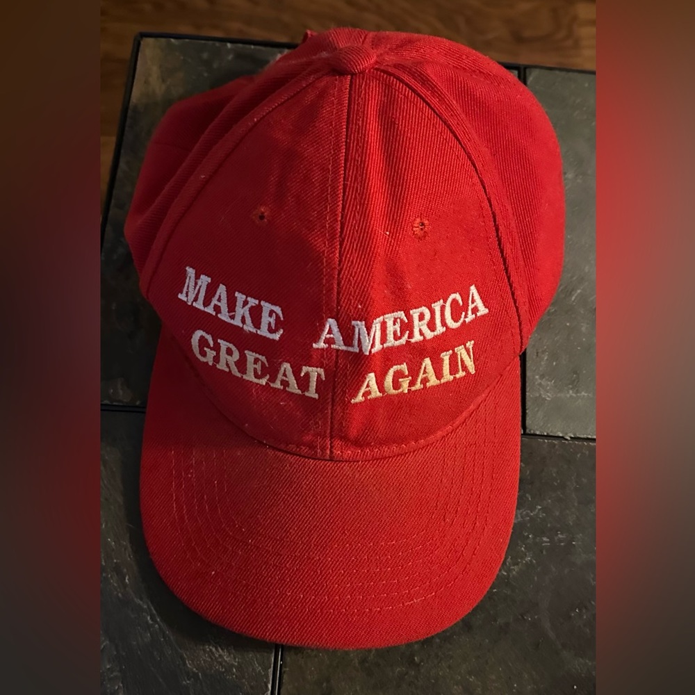 MAGA hat.